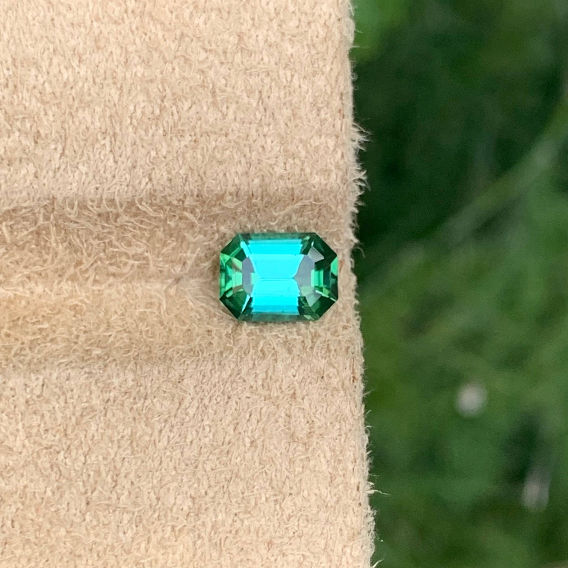 1.05 Carat Bluish Tourmaline Gem