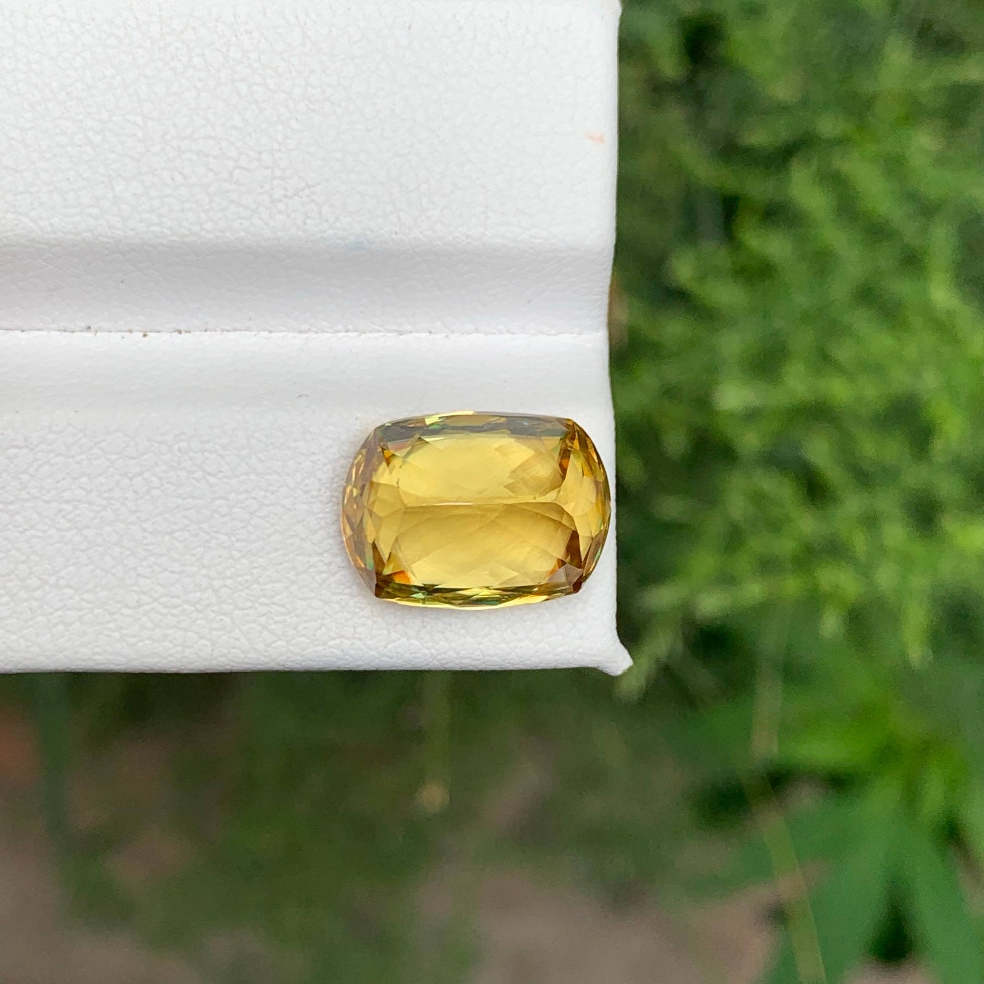 7.10 Ct Natural Fire Sphene Cushion