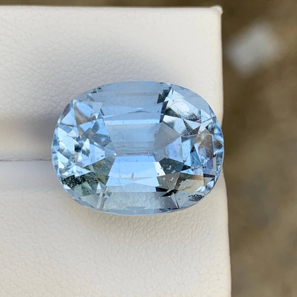 17.35 Ct Goshenite Fancy Oval Cut
