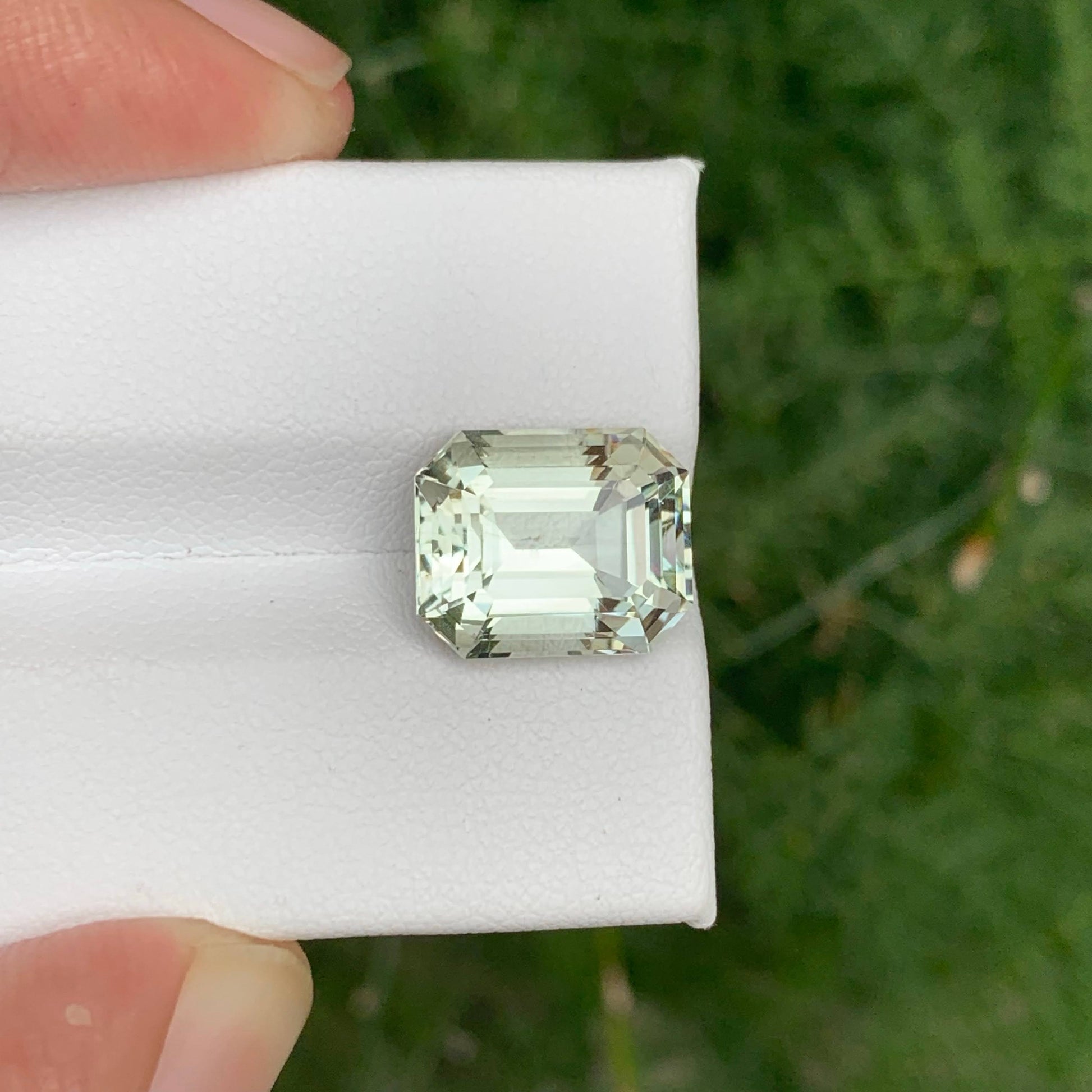 6.10 Carat Green Amethyst Gem