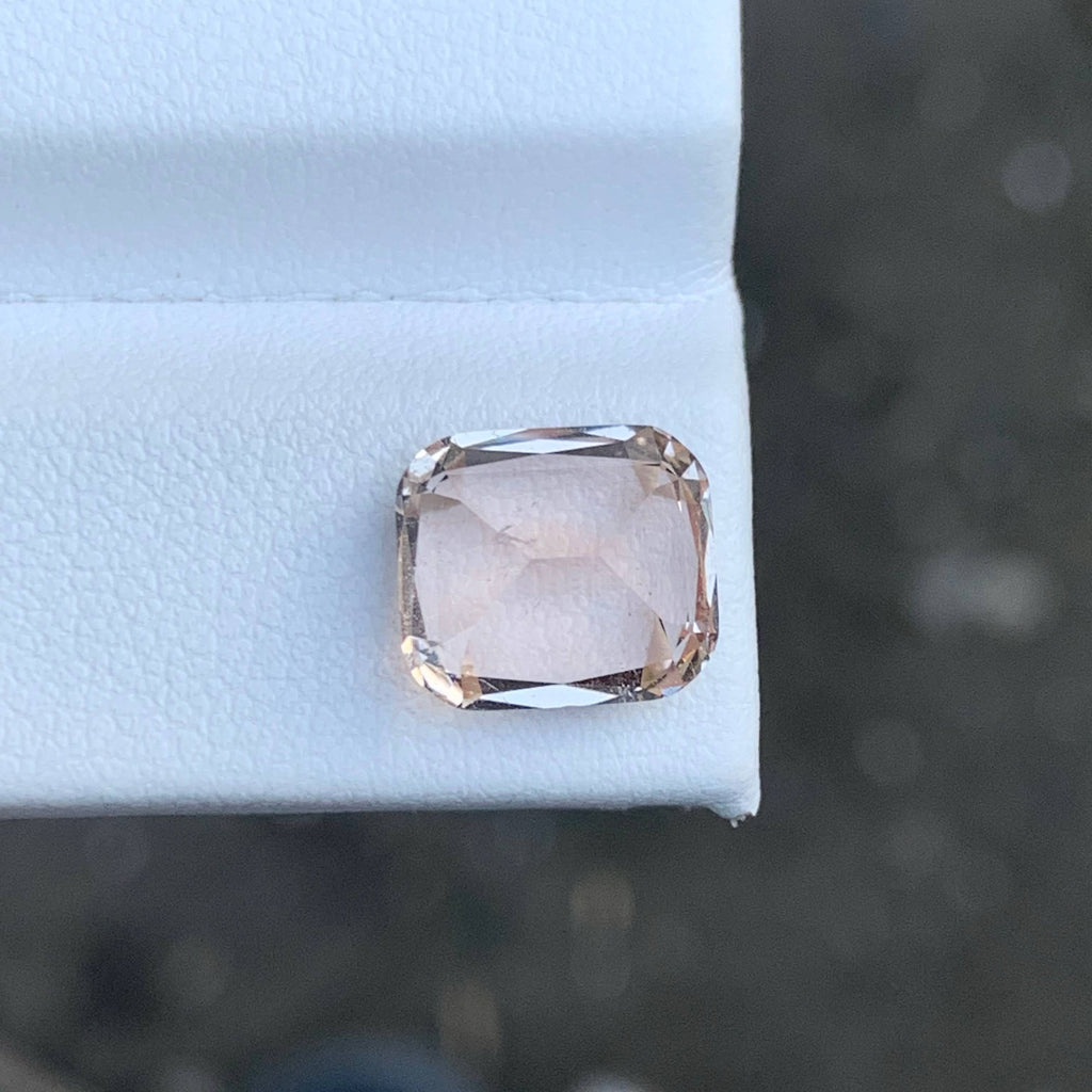 4.70 Carat Golden Topaz Cushion Cut Pakistan | SI Untreated
