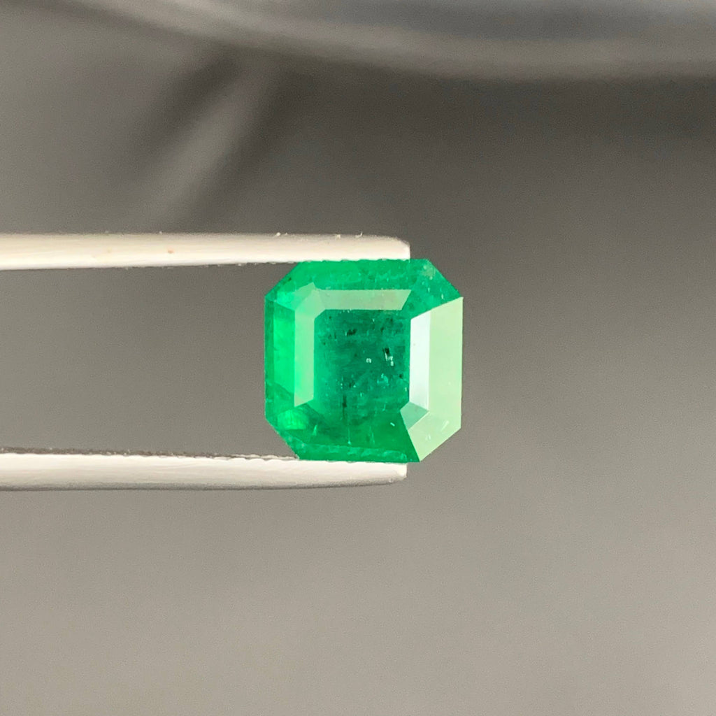 4.15 Carats Zambian Emerald Asscher