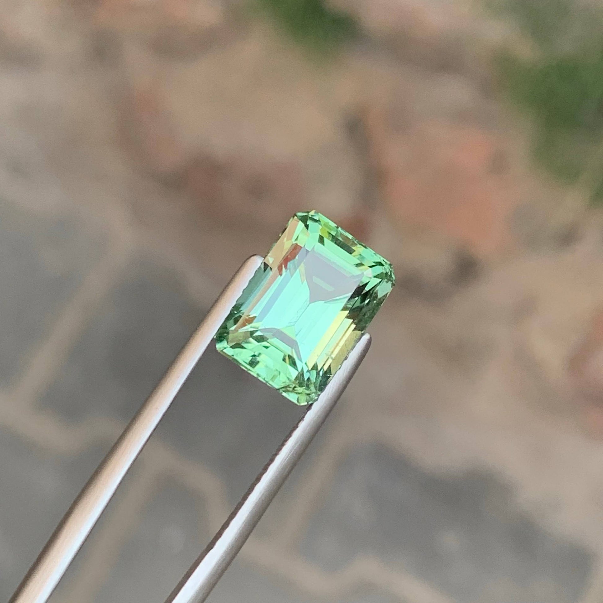 8.20 Carat Mint Tourmaline Gem