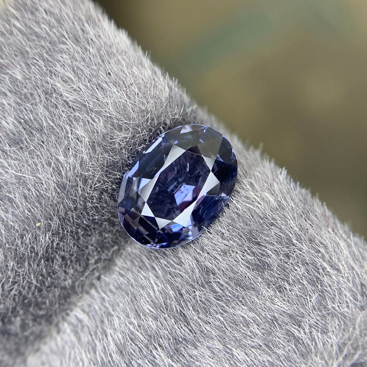 2.01 Carat Certified Loose Blue Spinel From Tanzania
