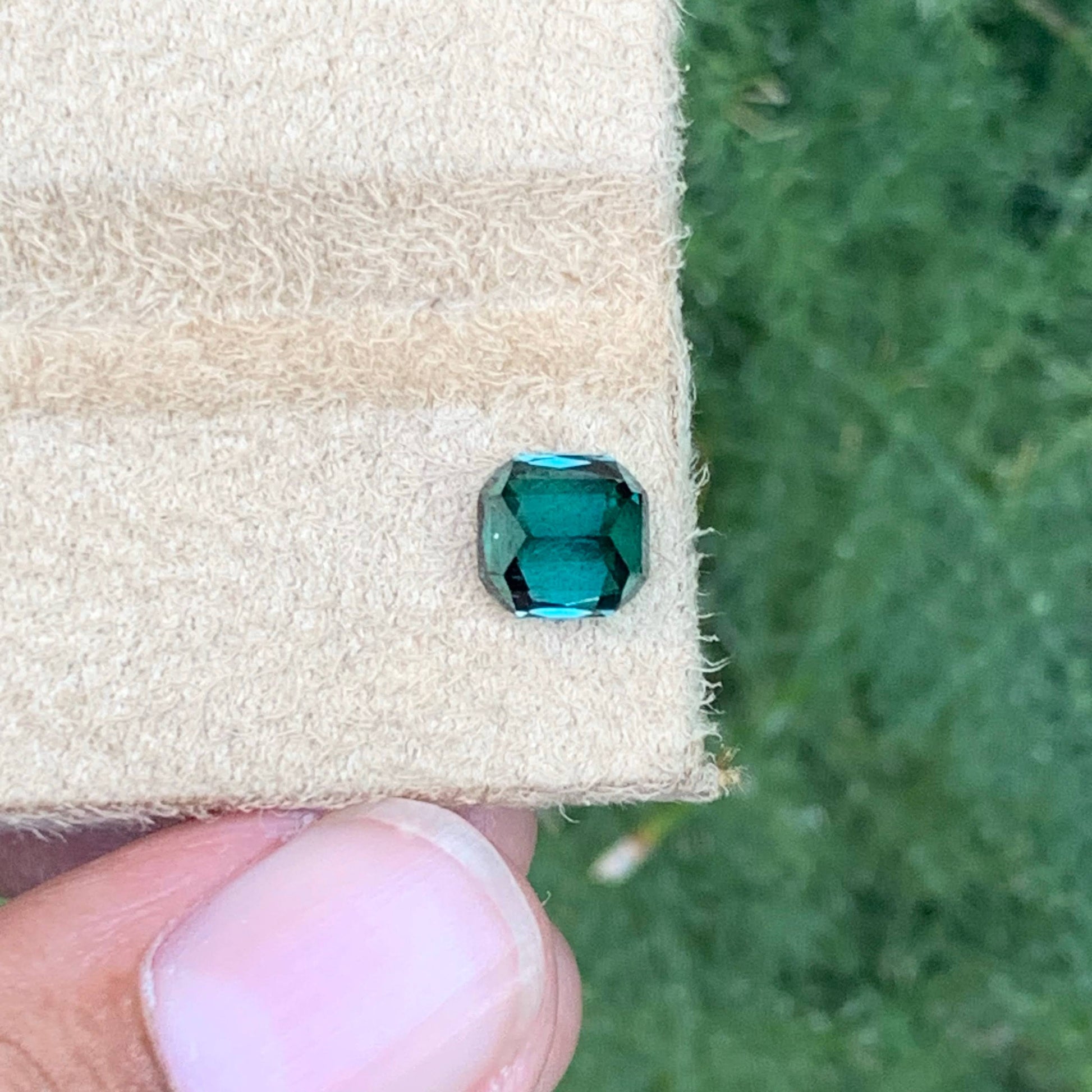 1.80 Carat Bluish Green Tourmaline