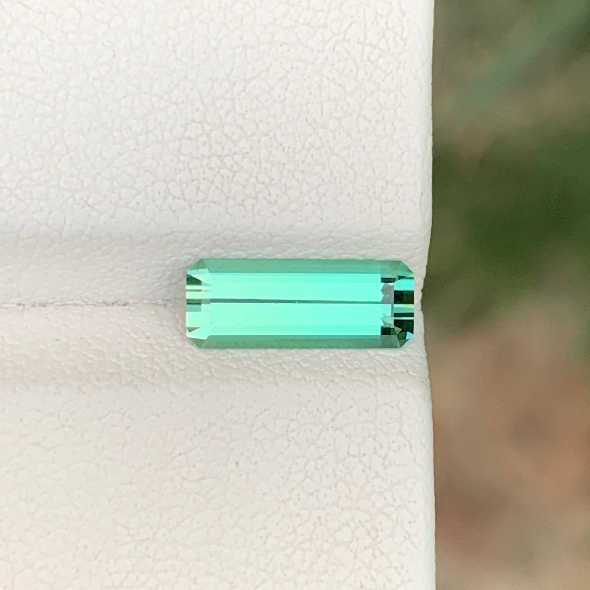 1.35 Carat Light Green Tourmaline