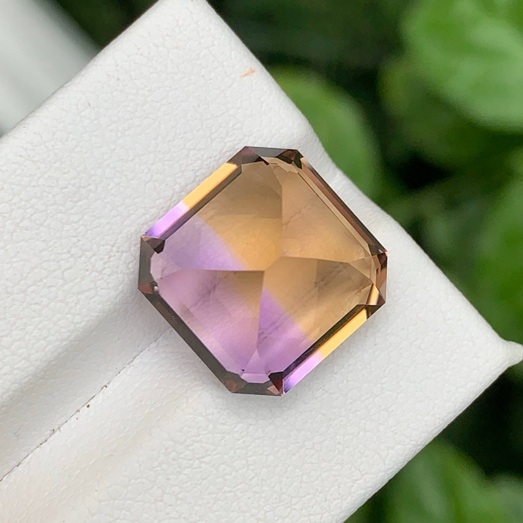 11.35 Ct Natural Bicolor Ametrine Asscher