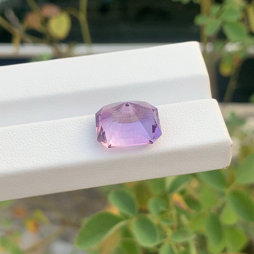 8.95 Carat Natural Loose Purple Amethyst Stone Fancy Cut Brazilian Gemstone