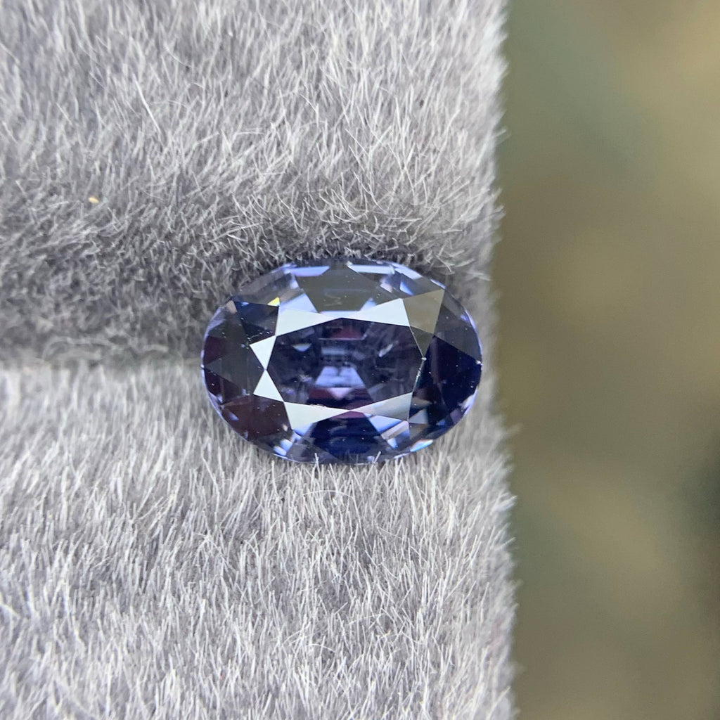2.01 Carat Certified Loose Blue Spinel From Tanzania