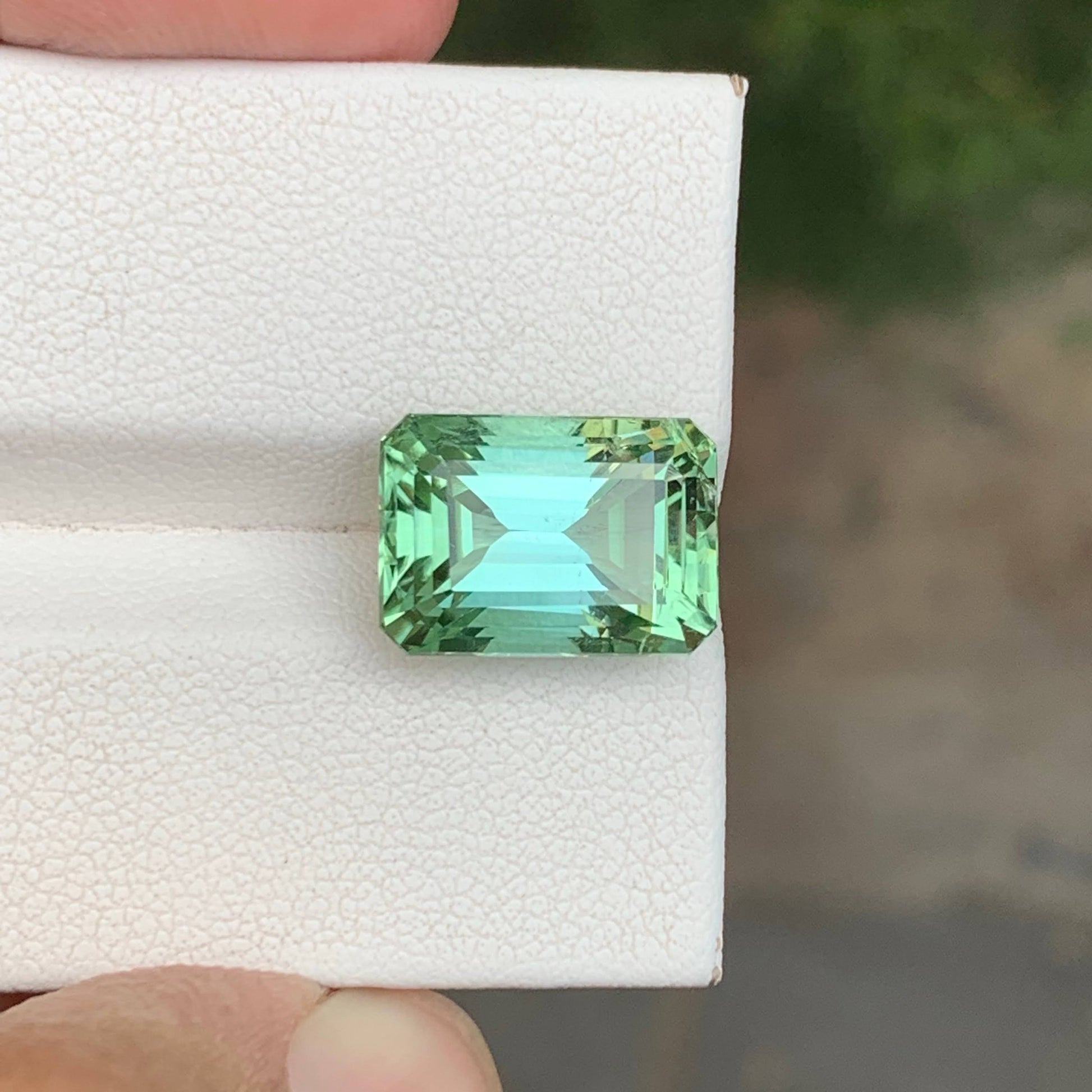 8.20 Carat Mint Tourmaline Gem