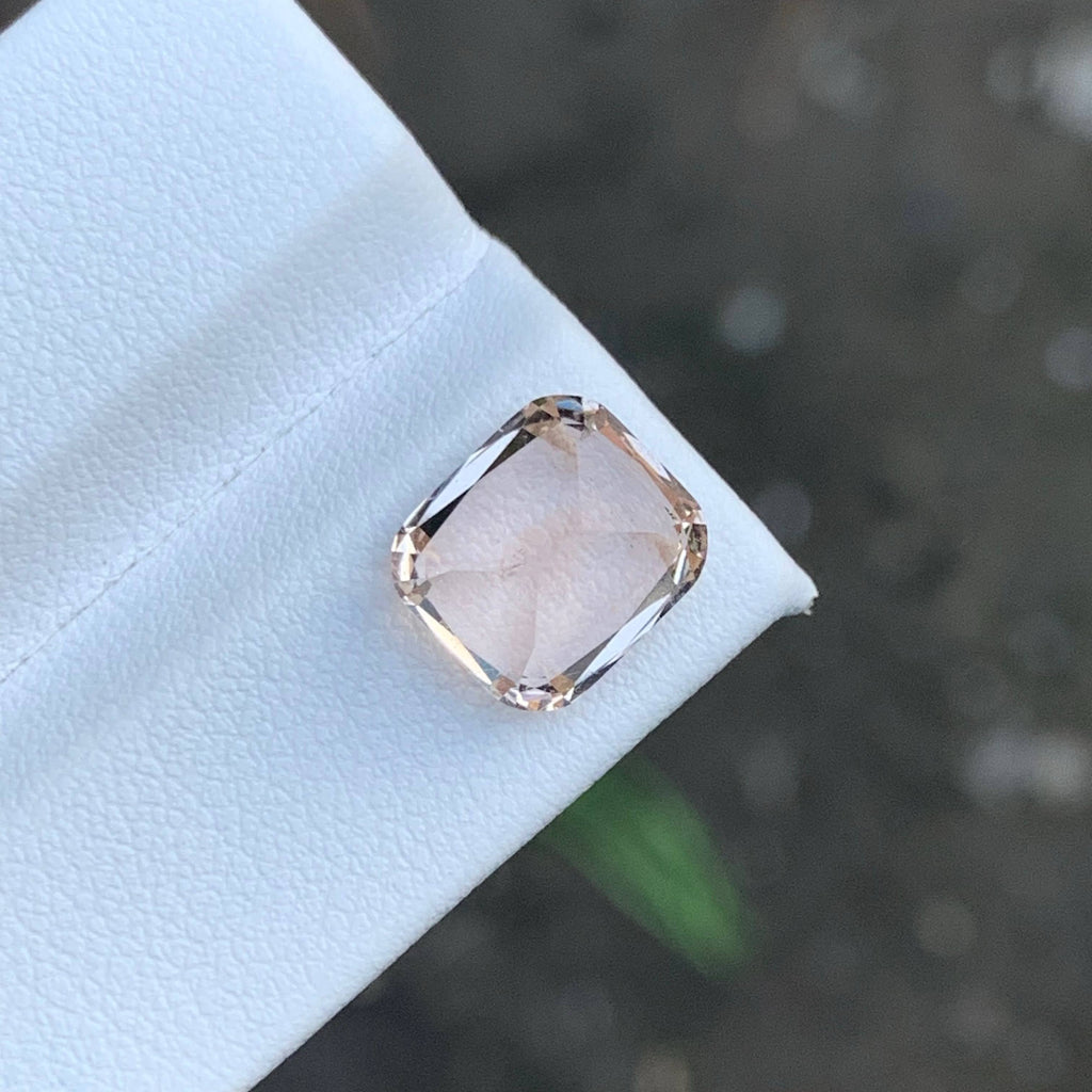 4.70 Carat Golden Topaz Cushion Cut Pakistan | SI Untreated