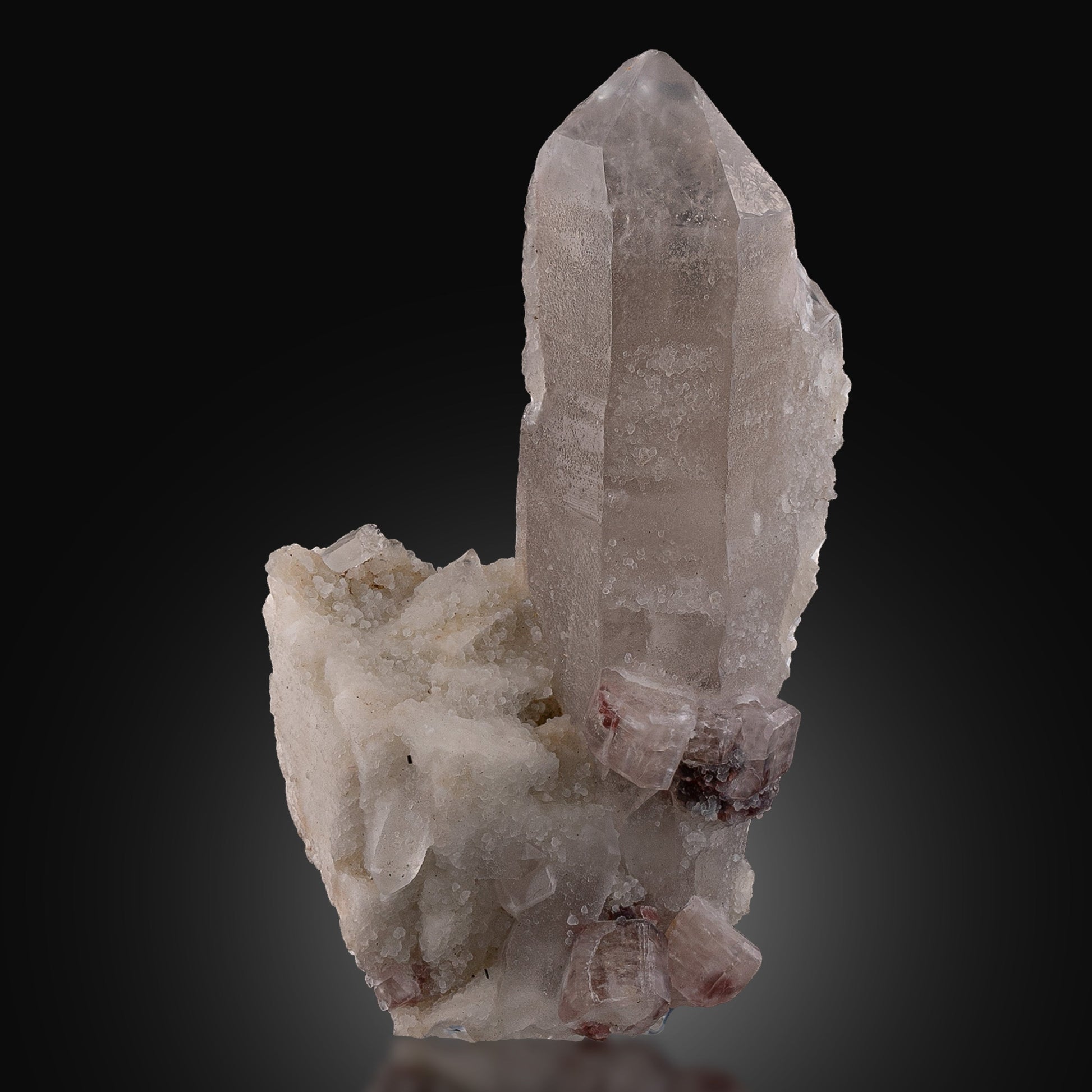 Specimen Of Apatite With Quartz