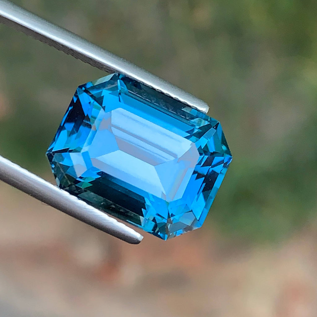 14.24 Ct Natural London Blue Topaz 
