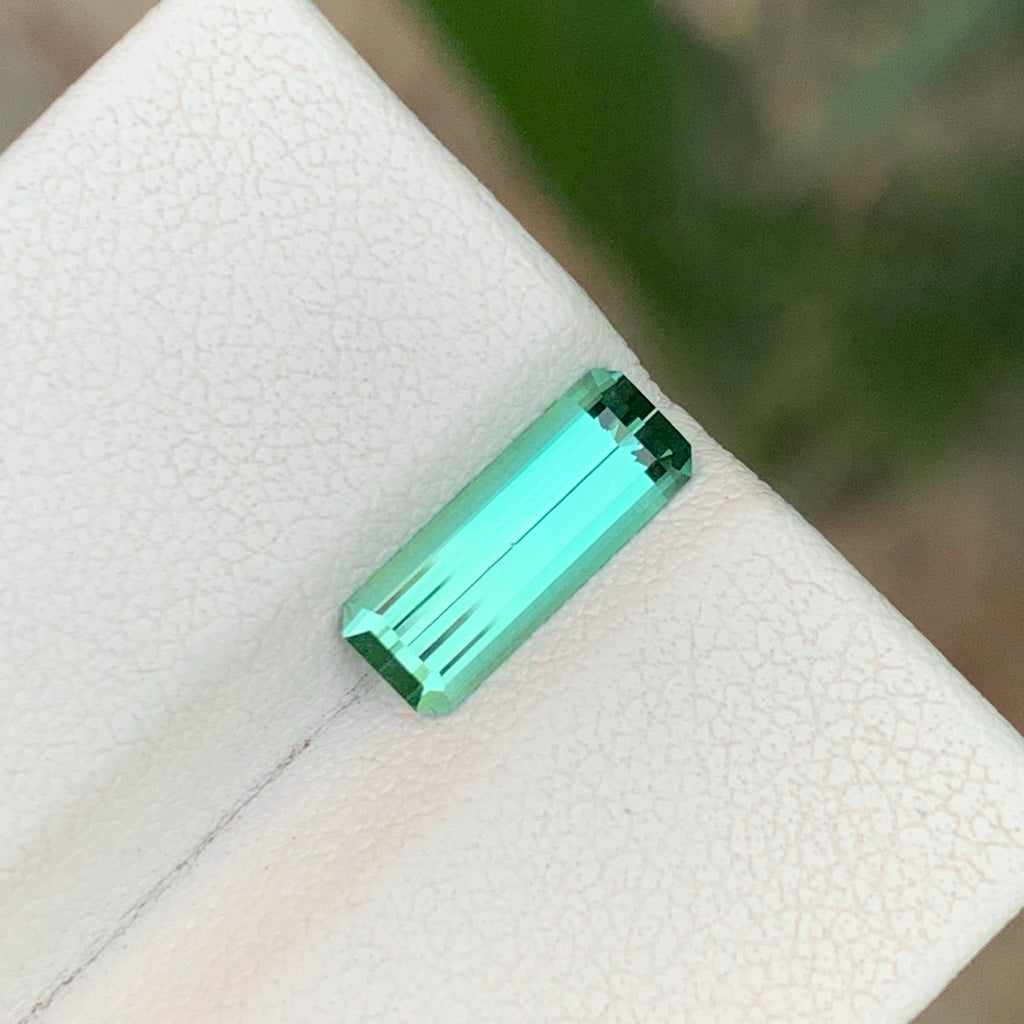 1.35 Carat Light Green Tourmaline