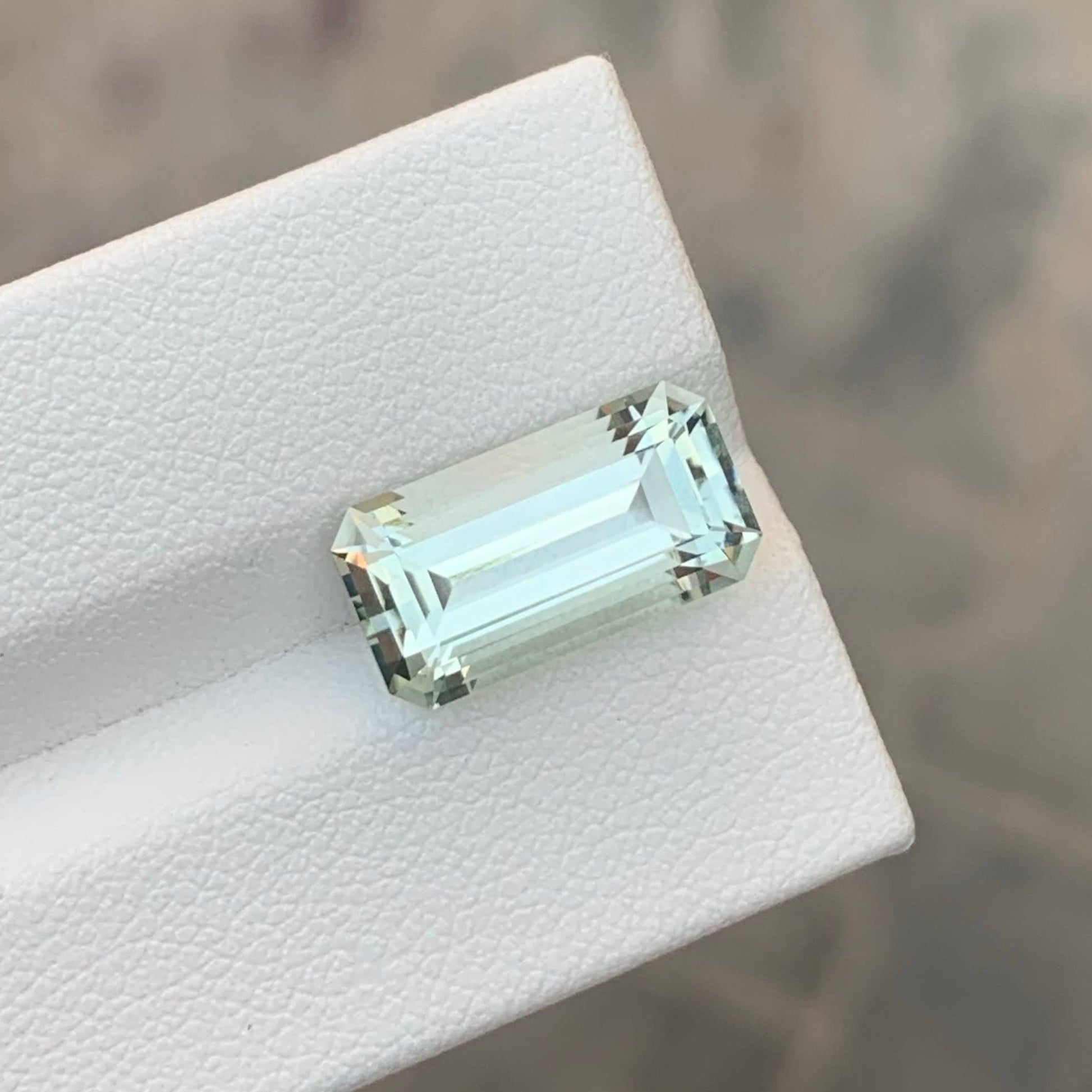 5.55 Ct Natural Green Amethyst Emerald