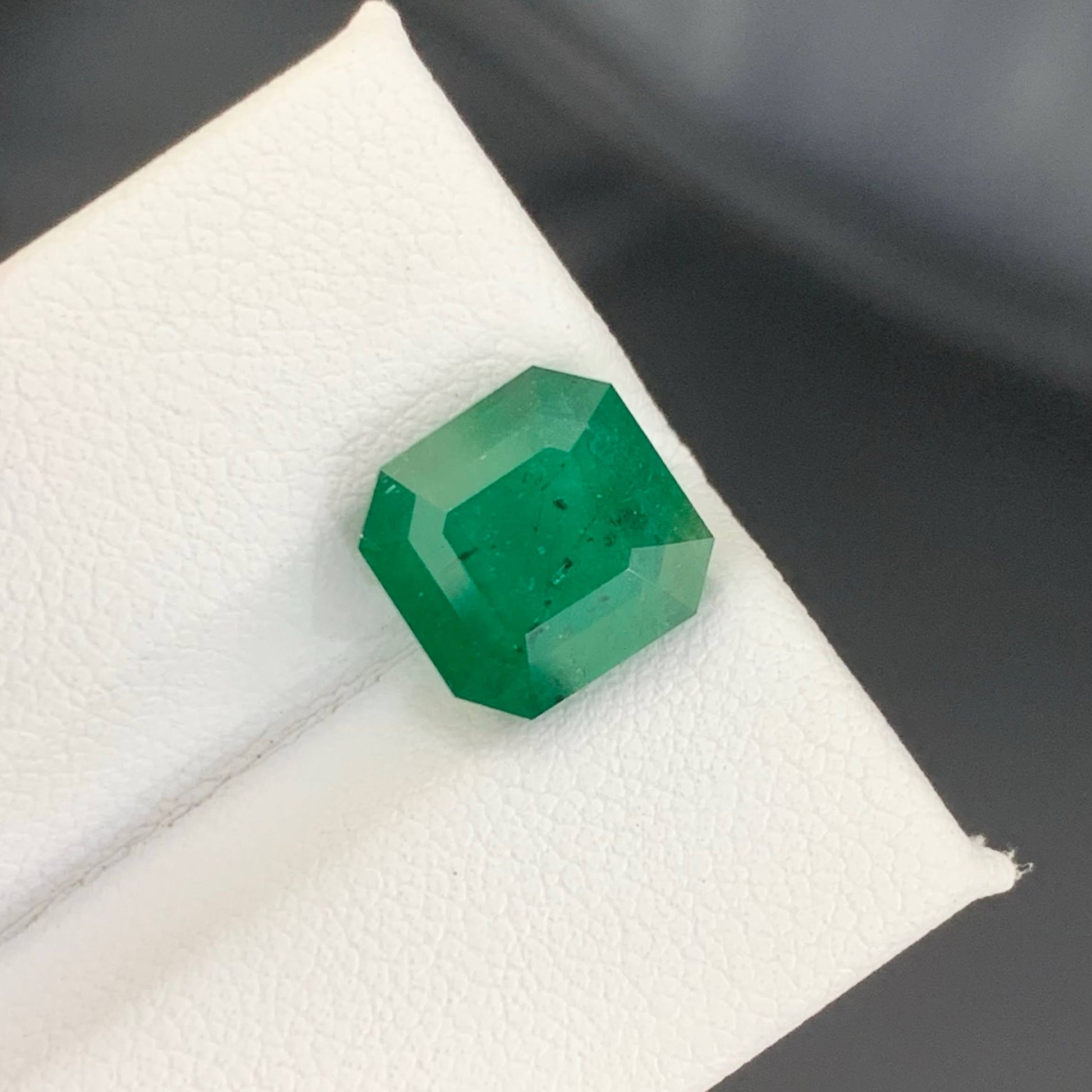 4.15 Carats Zambian Emerald Asscher