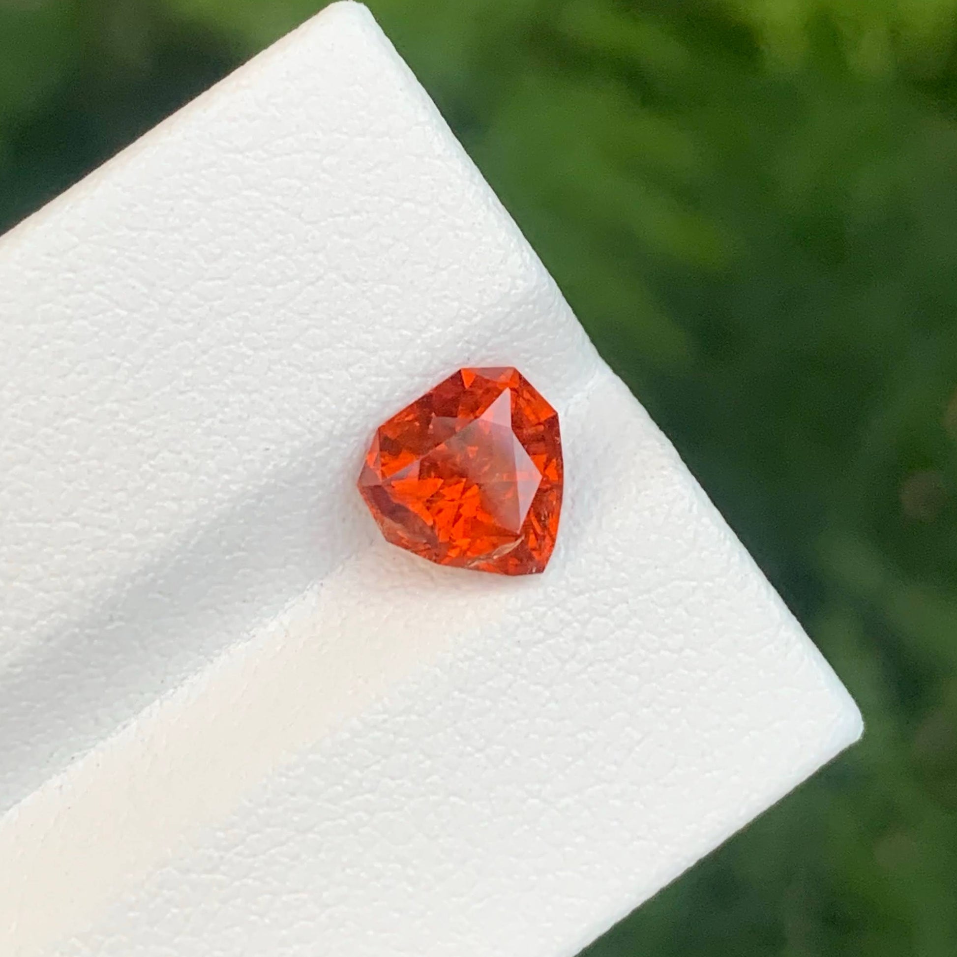 2.00 Carat Spessartine Heart Garnet