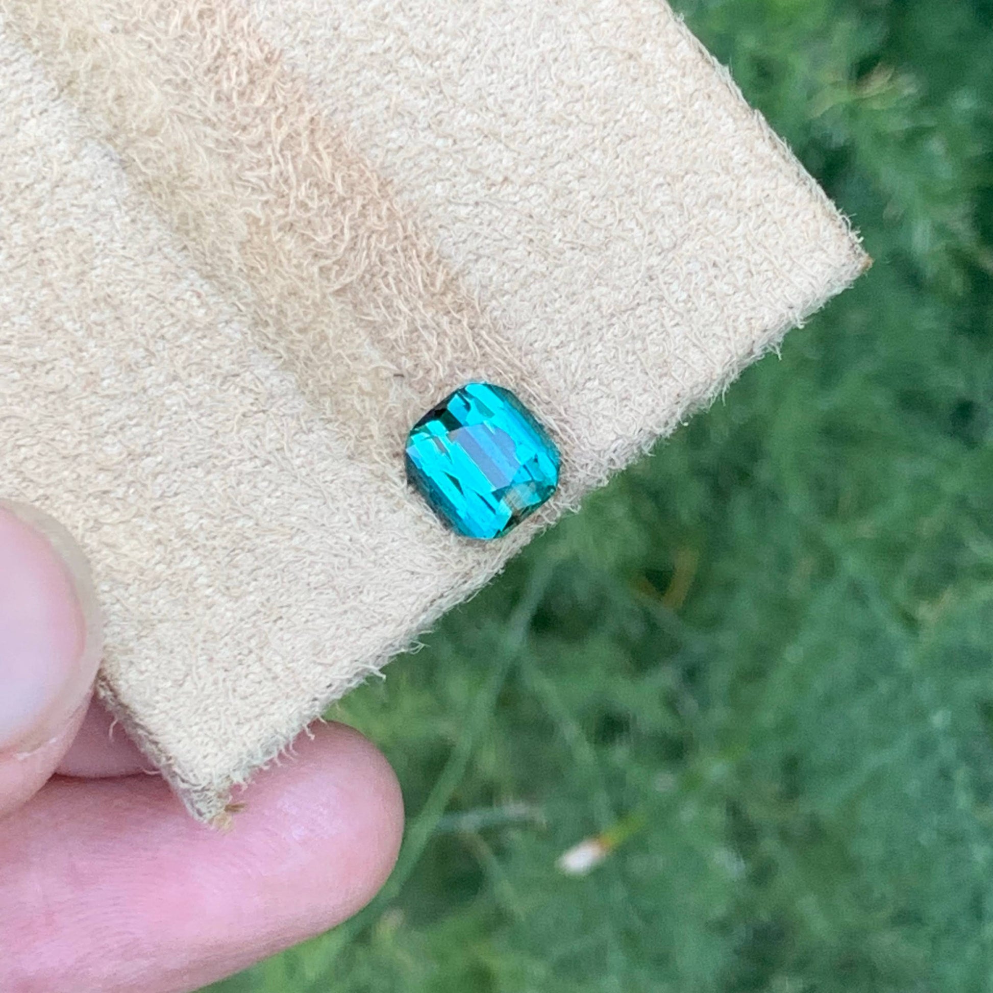 1.80 Carat Bluish Green Tourmaline