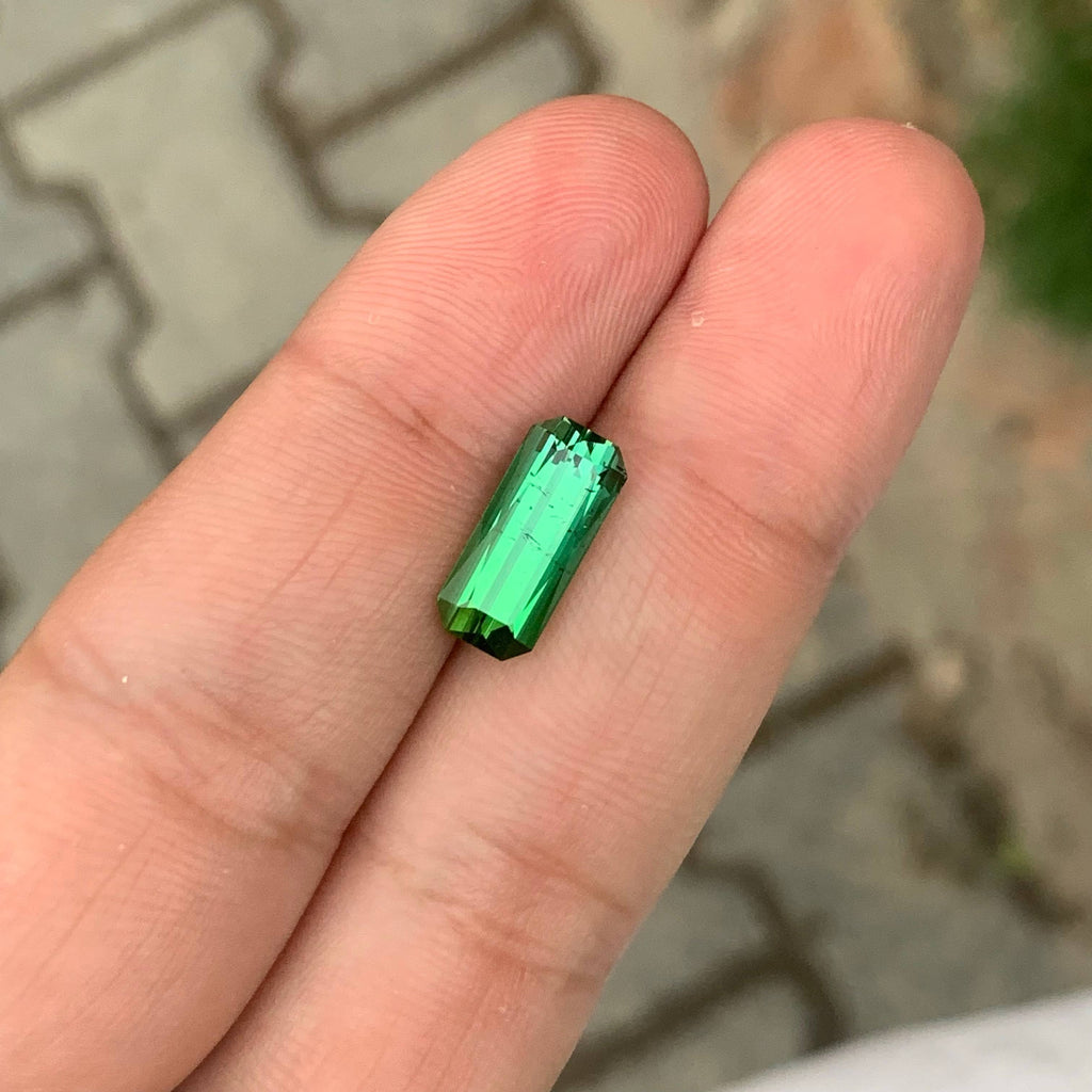 4.45 Carat Green Tourmaline Gem