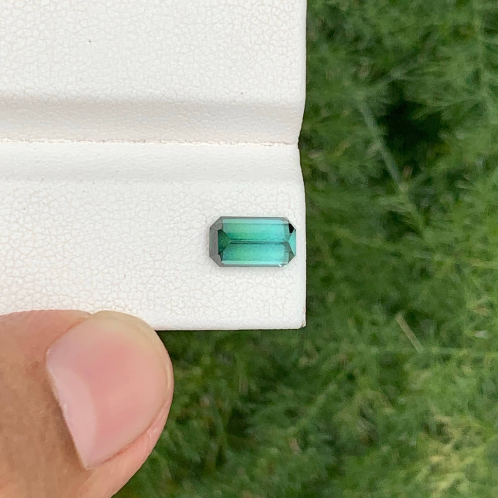 1.45 Carat Bluish Green Tourmaline
