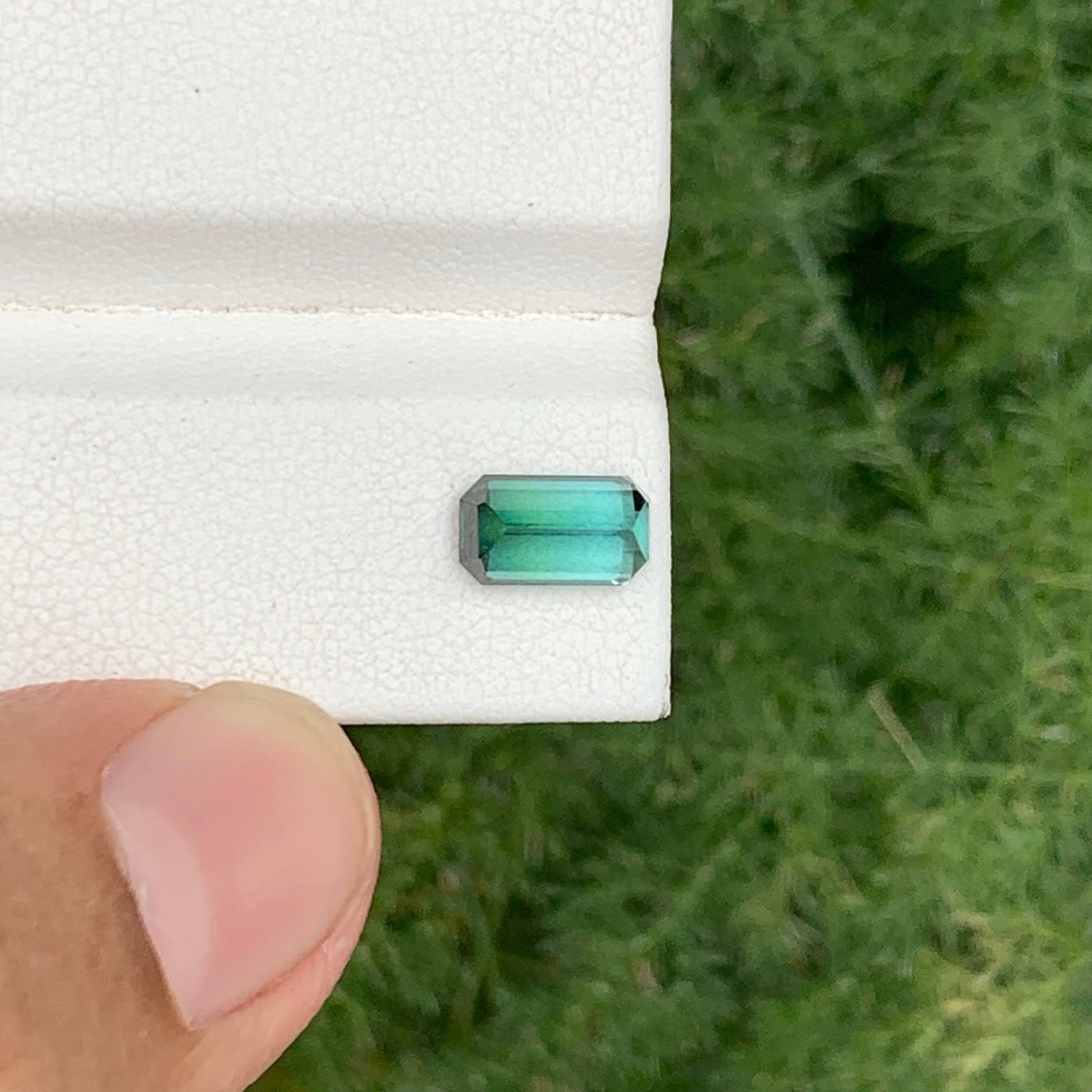 1.45 Carat Bluish Green Tourmaline