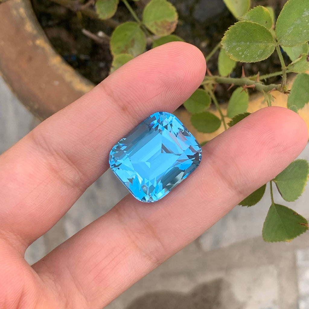 54.55 Ct Natural Sky Blue Topaz