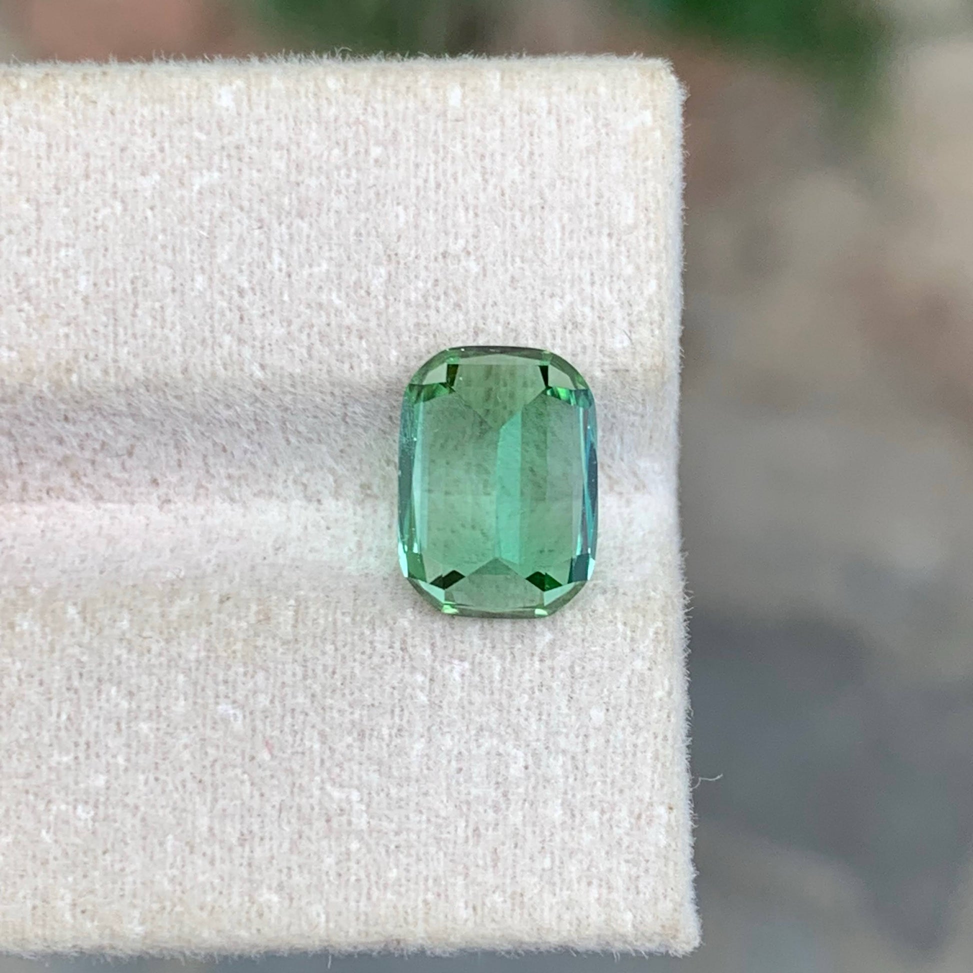 3.40 Carat Mint Green Tourmaline