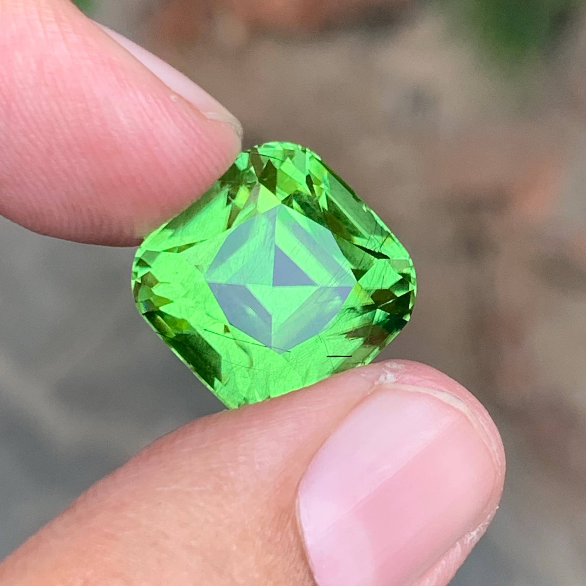 20.15 Carat Ludwigite Inclusion Peridot