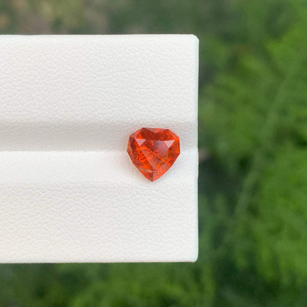 2.00 Carat Spessartine Heart Garnet
