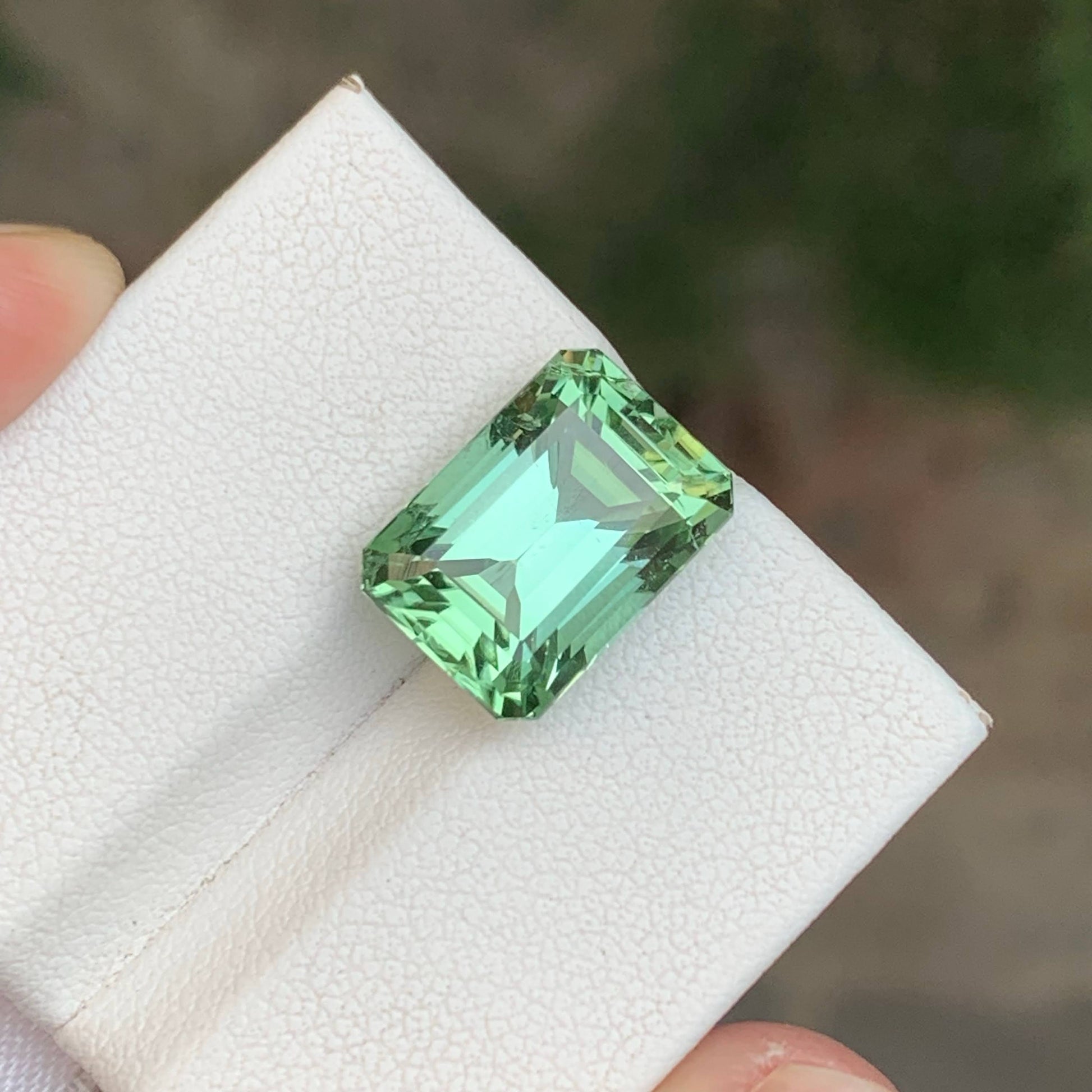 8.20 Carat Mint Tourmaline Gem