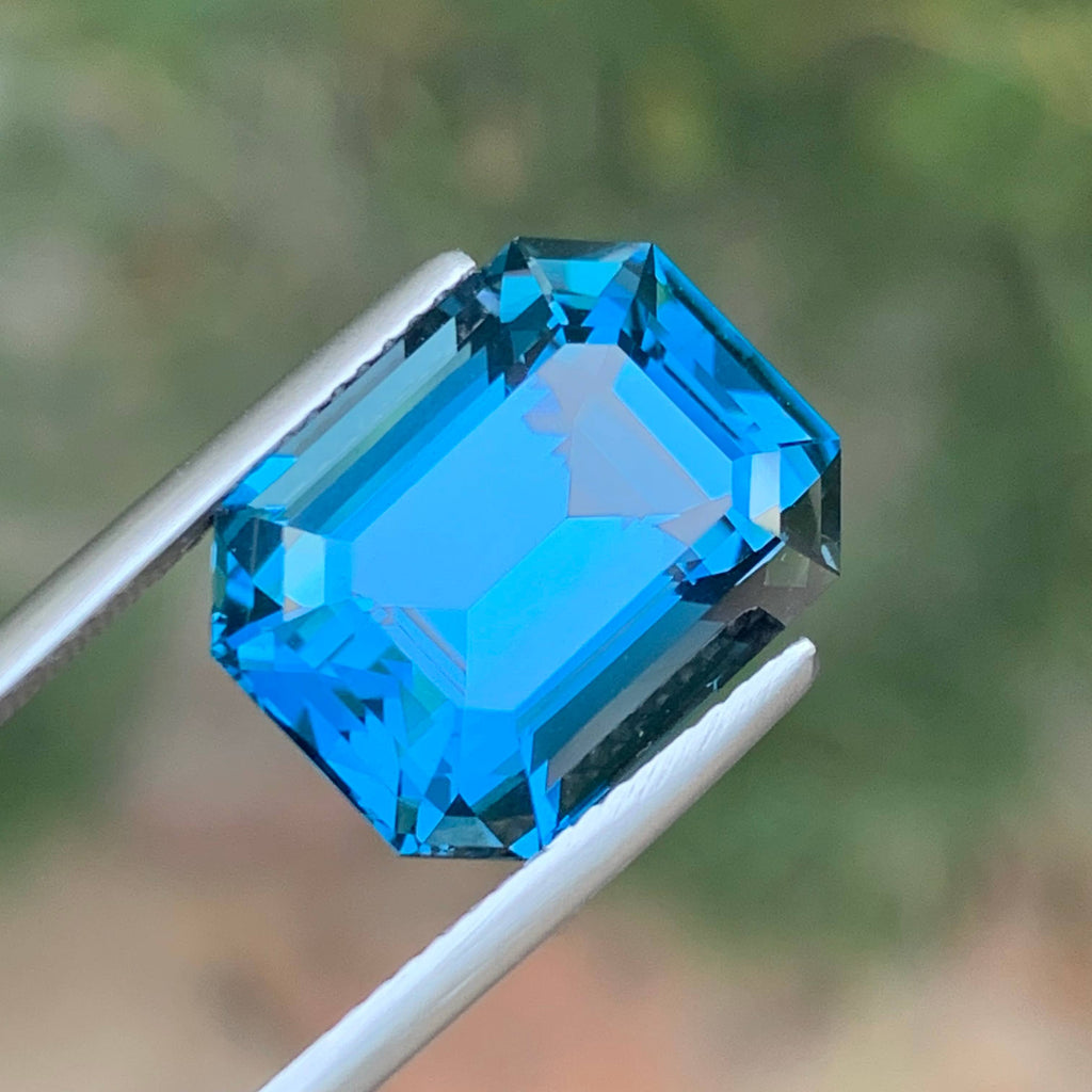 14.24 Ct Natural London Blue Topaz 