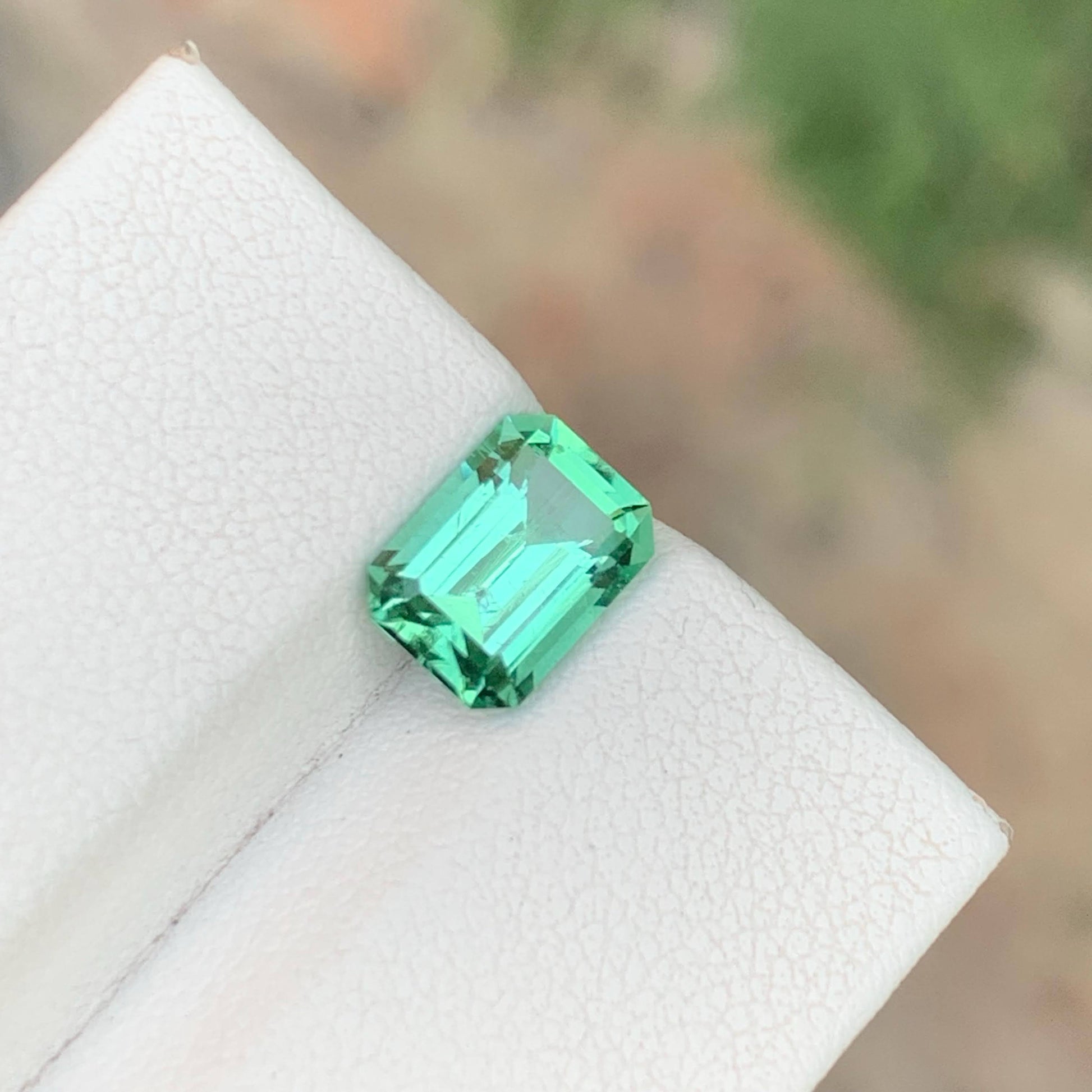 2.15 Carat Bluish Tourmaline Gem