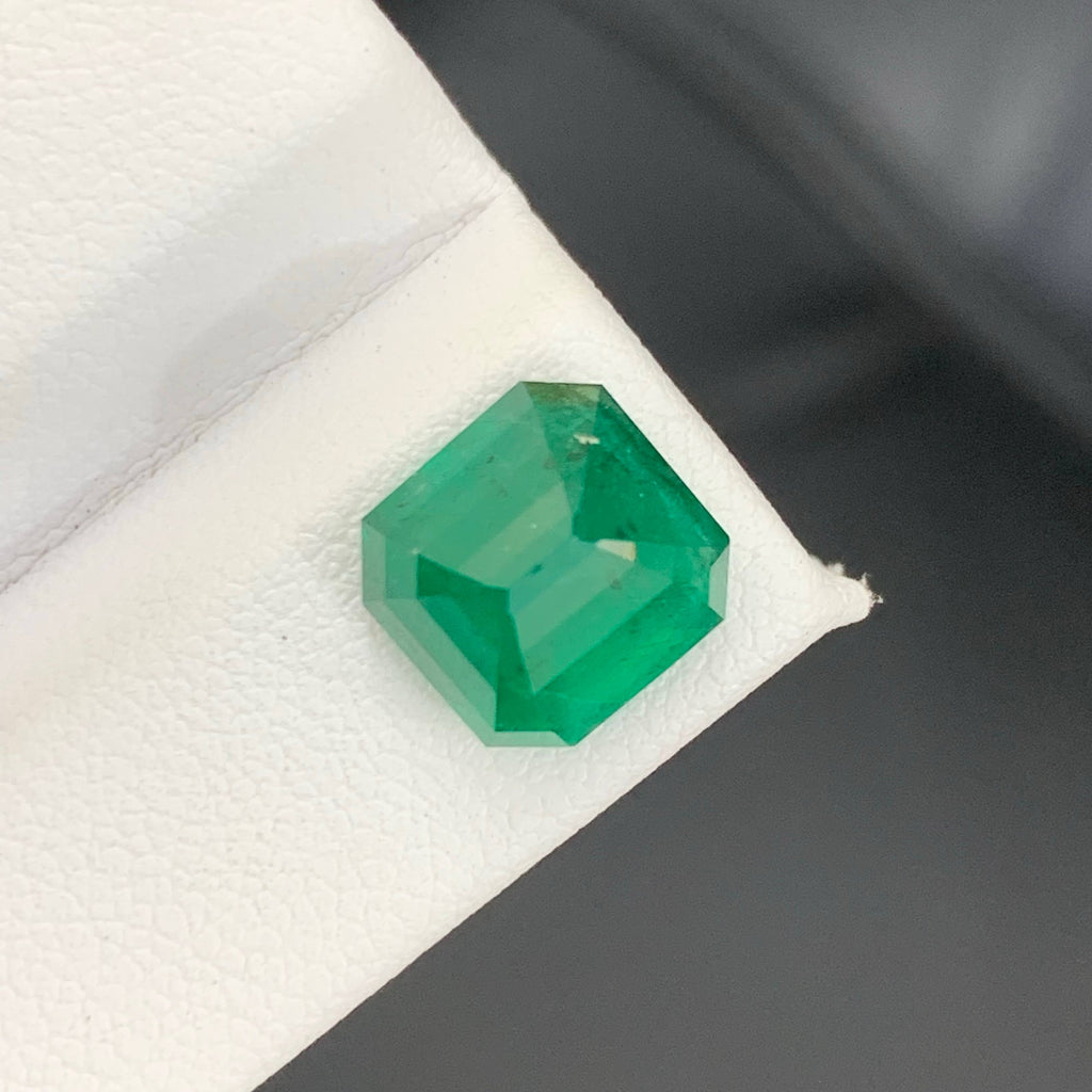 4.15 Carats Zambian Emerald Asscher