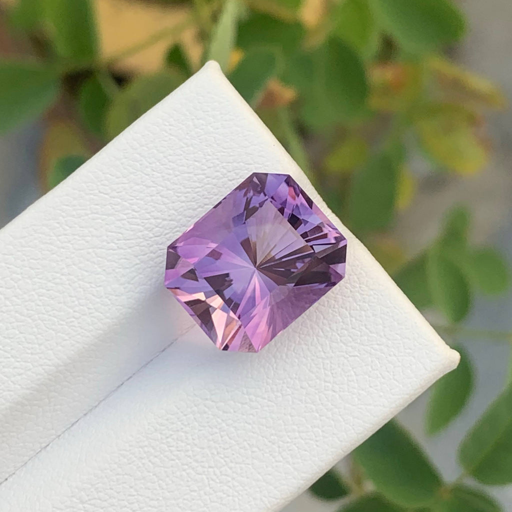 Purple Amethyst Stone Fancy Cut