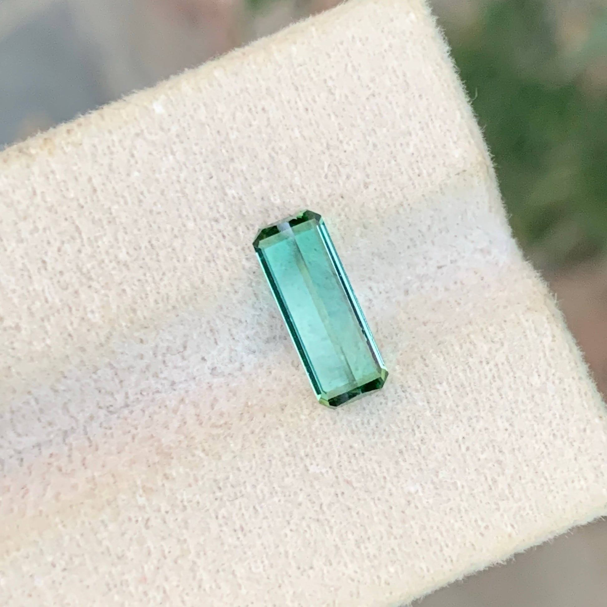 1.35 Carat Light Green Tourmaline