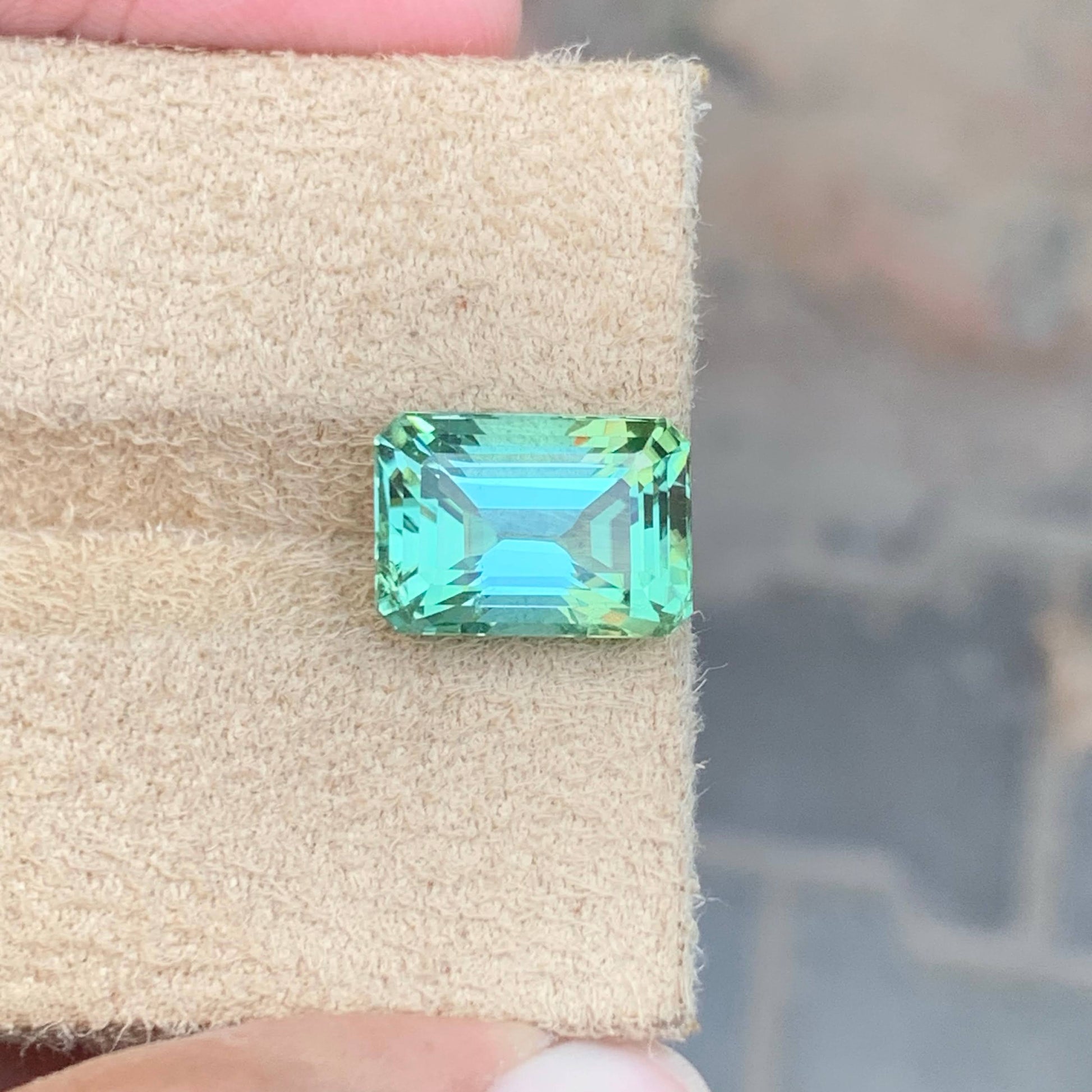 8.20 Carat Mint Tourmaline Gem