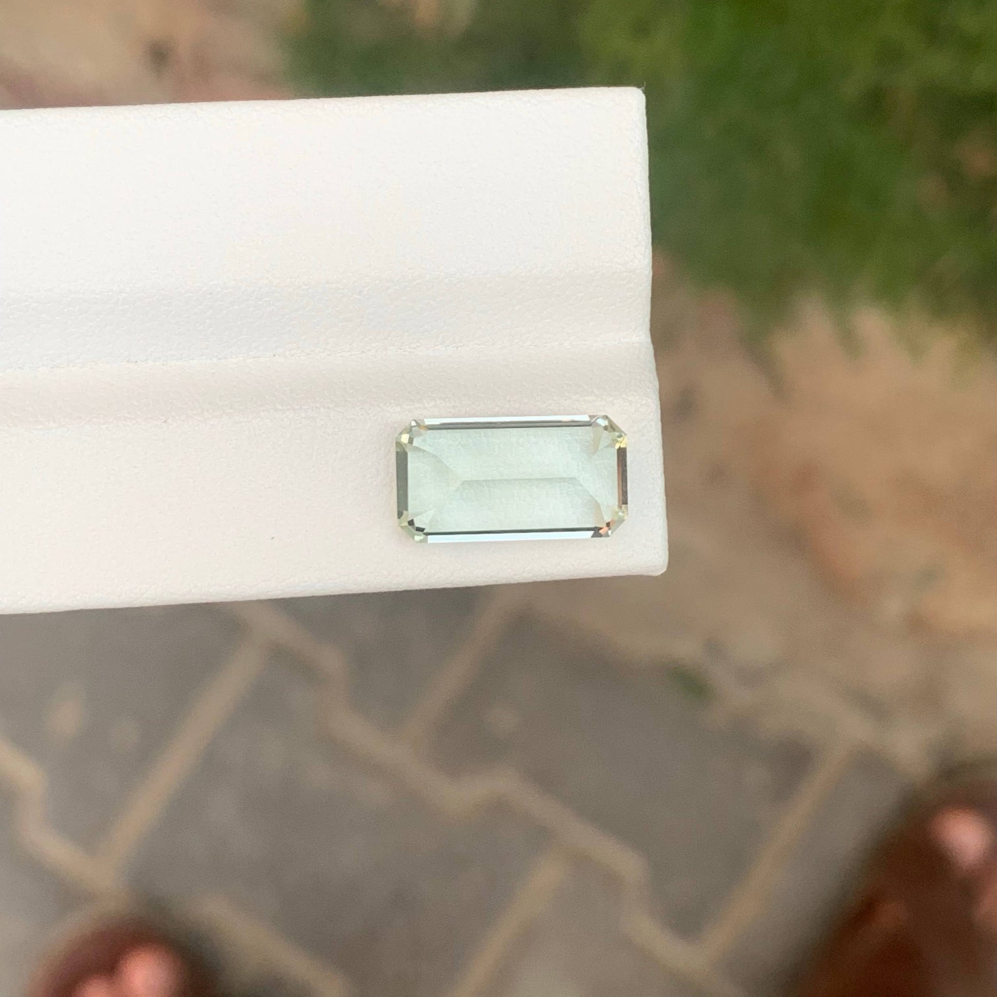 5.55 Ct Natural Green Amethyst Emerald