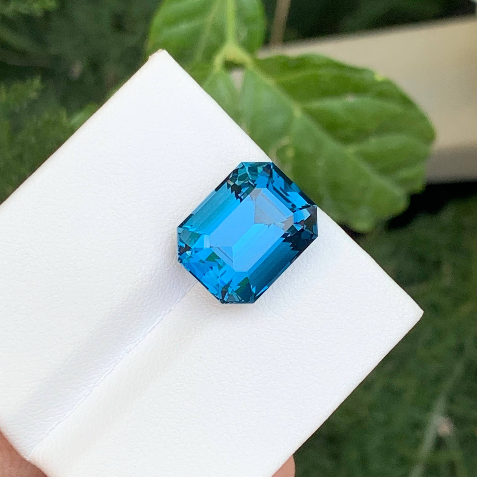 14.24 Ct Natural London Blue Topaz 