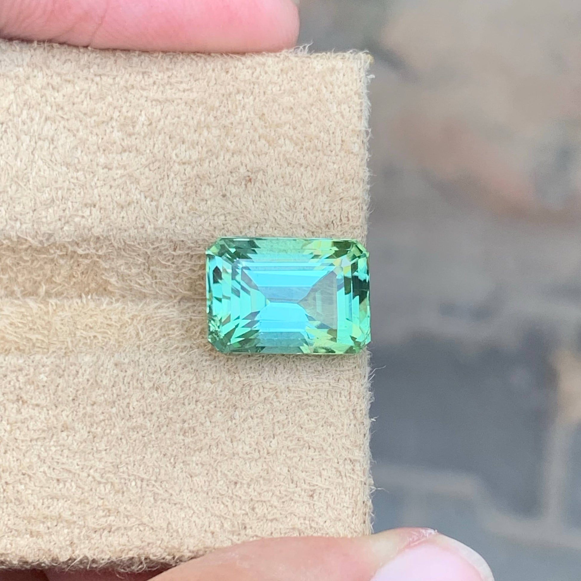 8.20 Carat Mint Tourmaline Gem
