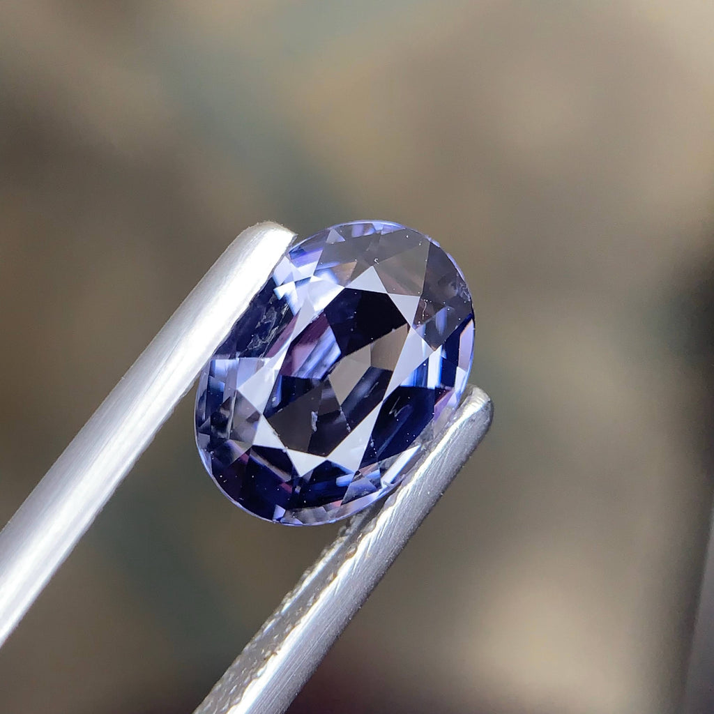 2.01 Carat Certified Loose Blue Spinel From Tanzania