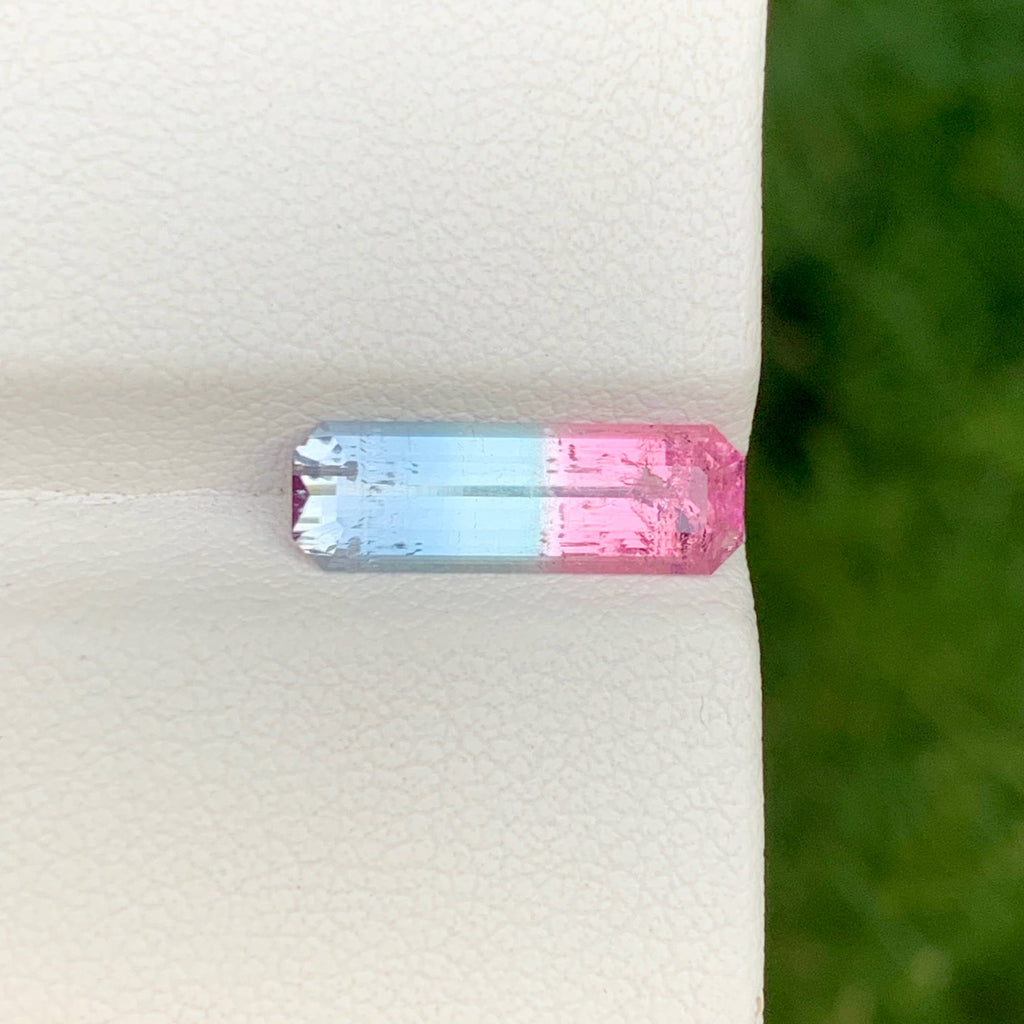 1.95 Carats Tricolor Tourmaline Gem