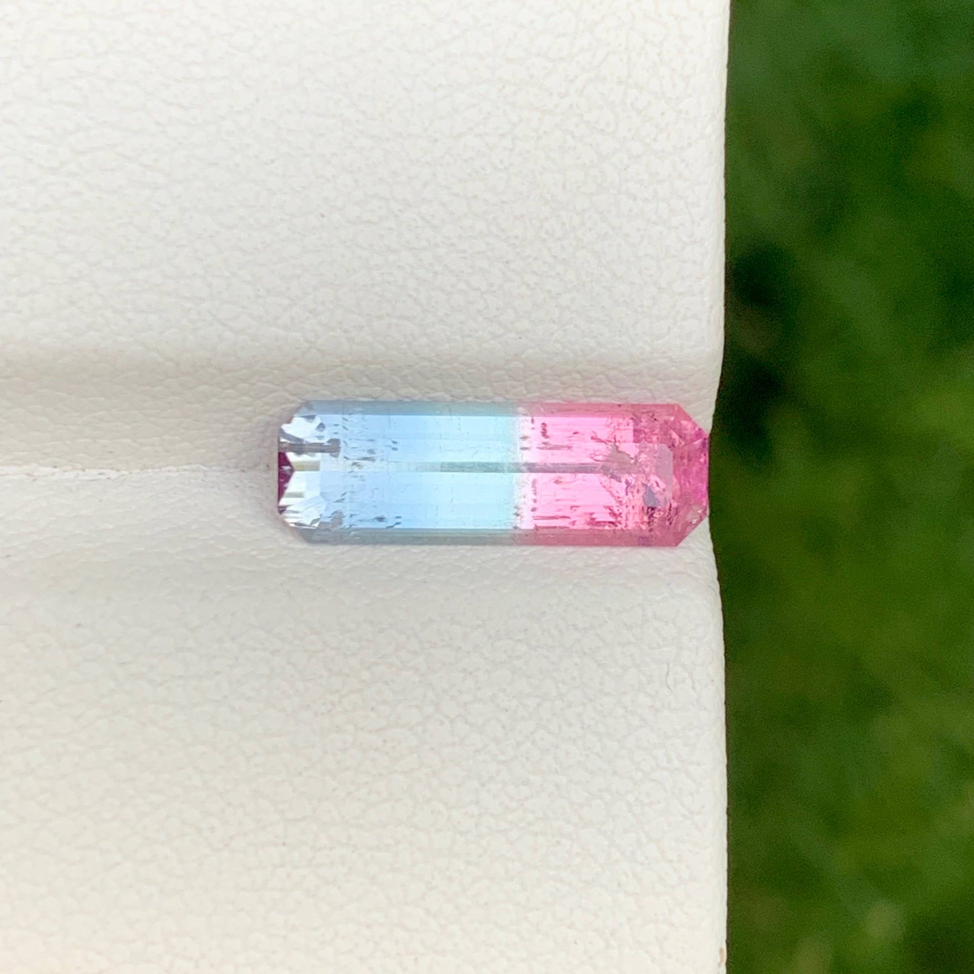 1.95 Carats Tricolor Tourmaline Gem