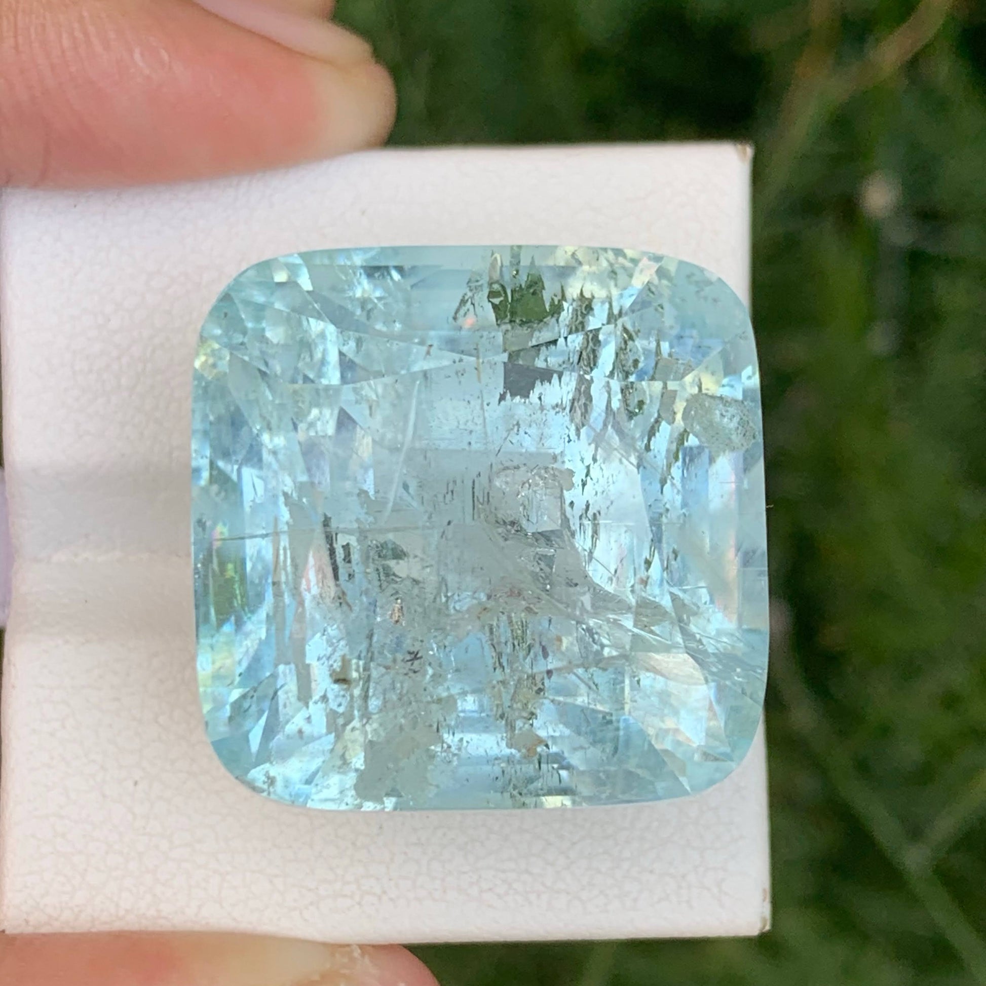 82 Carats Light Blue Aquamarine