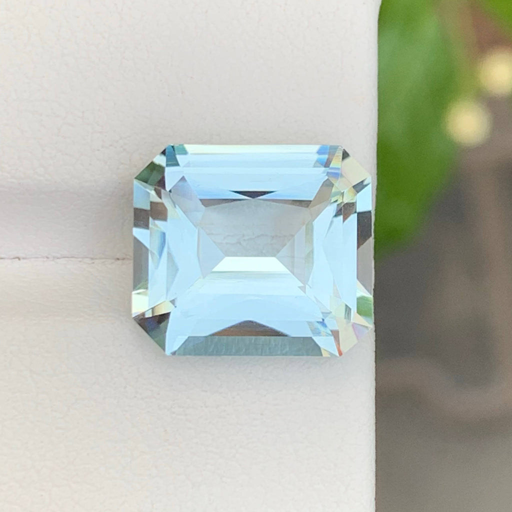 8.25 Ct Natural Light Blue Aquamarine African