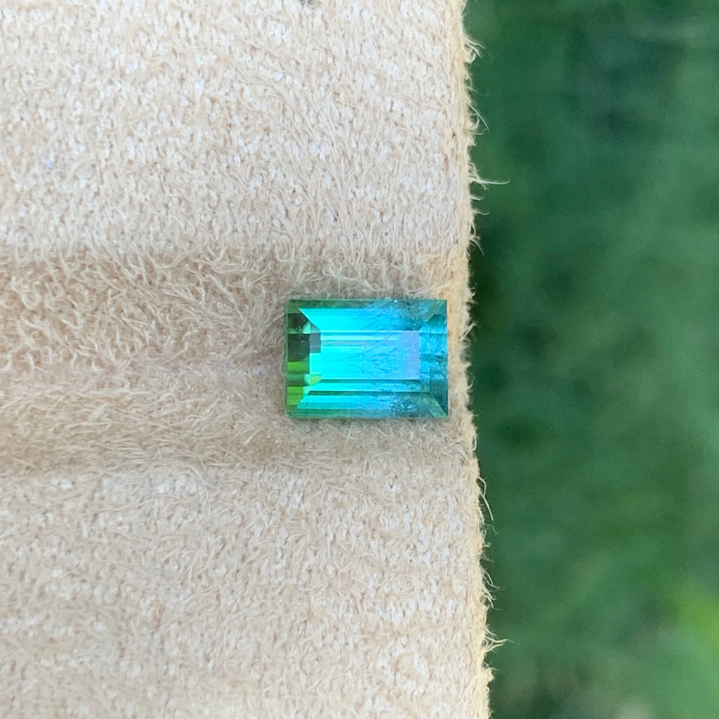 1.80 Carats Bicolor Tourmaline Gem