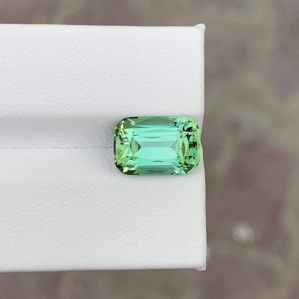 5.30 Ct Mint Green Tourmaline Cushion