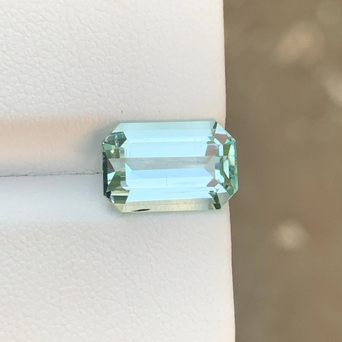4.60 Ct Light Blue Aquamarine Emerald
