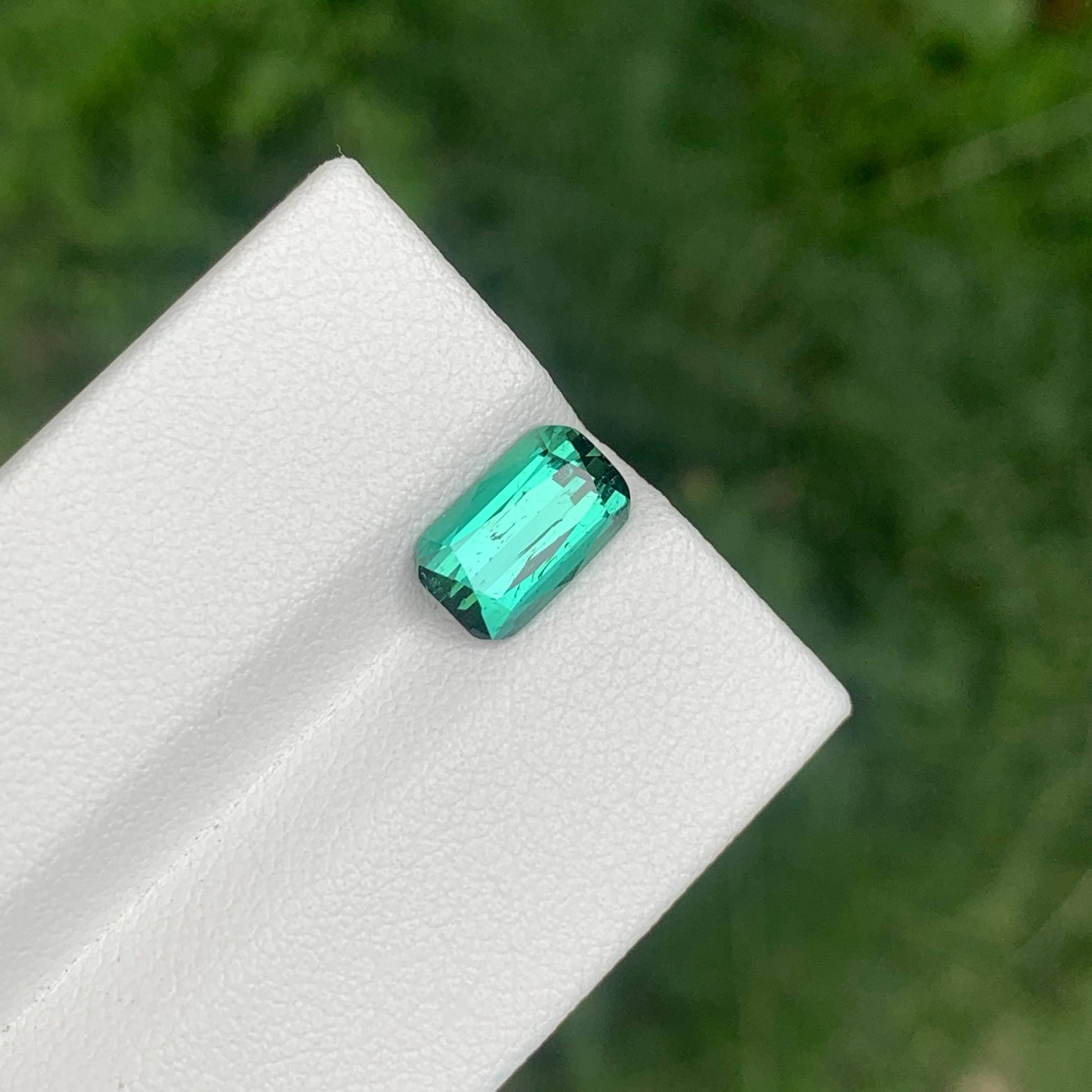 2.20 Carat Bluish Green Tourmaline