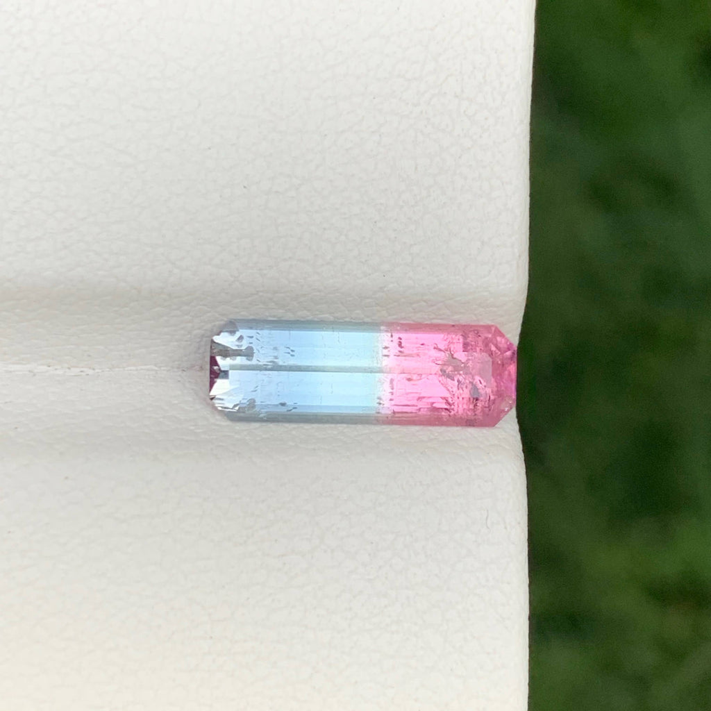 1.95 Carats Tricolor Tourmaline Gem
