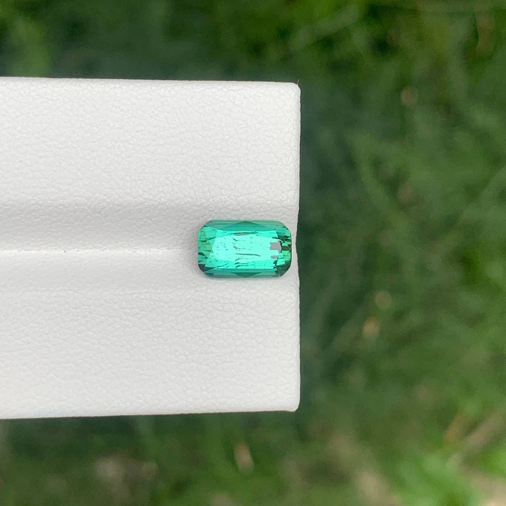 2.20 Carat Bluish Green Tourmaline